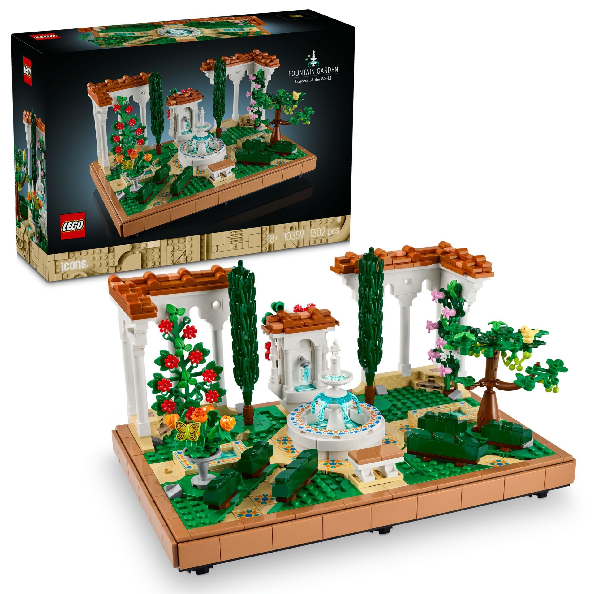 Lego Icons Fıskiyeli Bahçe 10359
