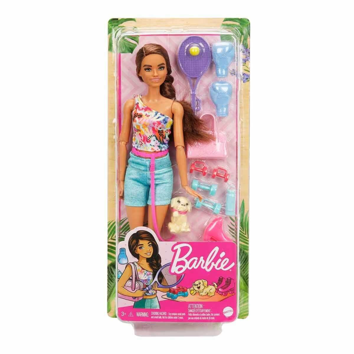 Mattel Barbie 'nin Spa Günü Bebekleri Kumral HKT91