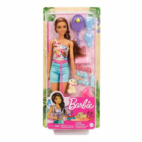 Mattel Barbie 'nin Spa Günü Bebekleri Kumral HKT91