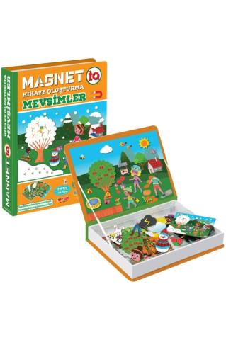 Diy-Toy Magnet Hikaye Oluşturma Mevsimler
