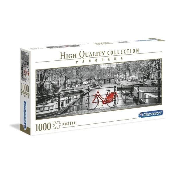 Clementoni Puzzle 1000  Amsterdam Bicycle 39440