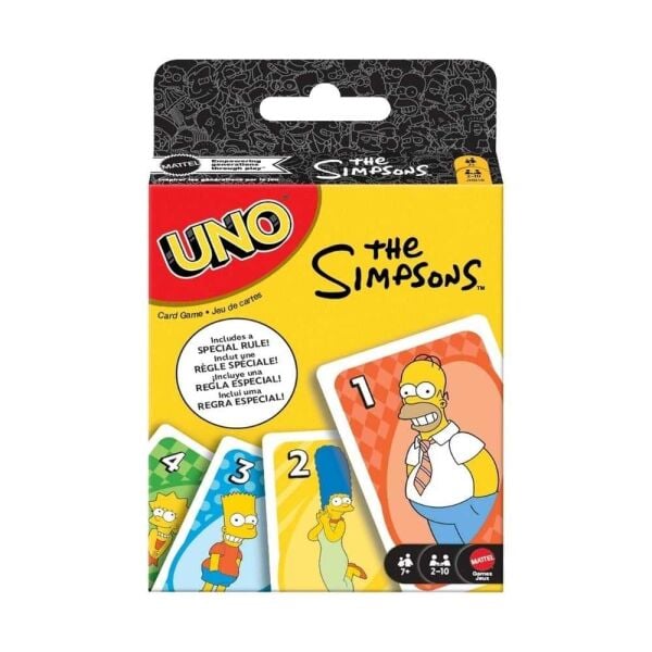 Mattel Mattel Games Uno Simpsons Kartlar
