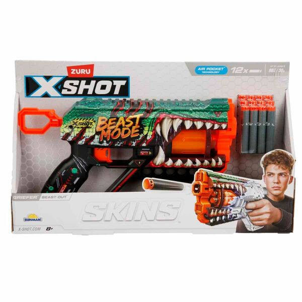 Sunman X-Shot Silah Sünger Atan Griefer S00036561