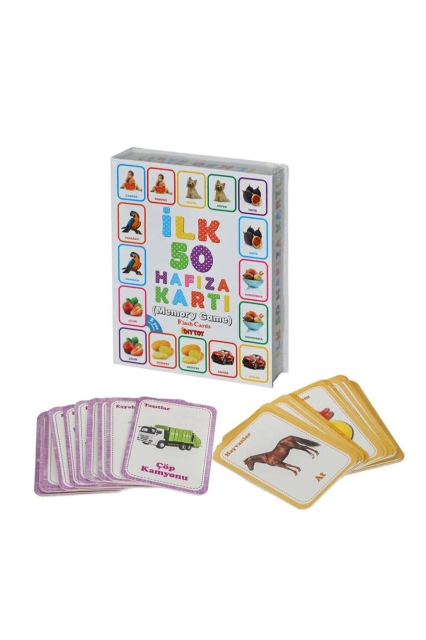 Diy-Toy İlk 50 Hafıza Kartları