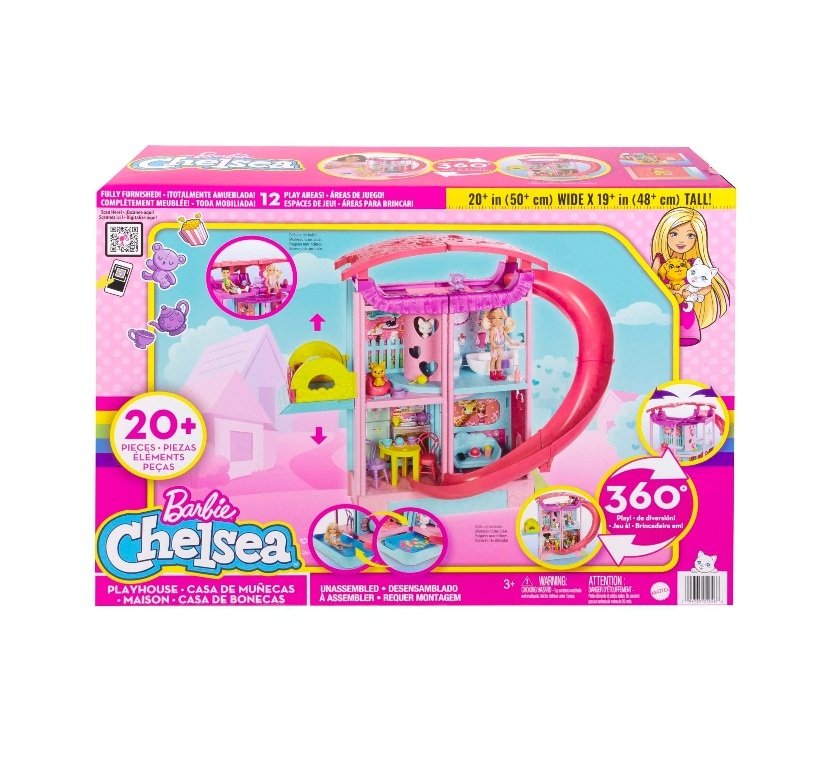 Mattel Barbie Chelsea Oyun Evi HCK77
