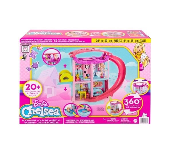 Mattel Barbie Chelsea Oyun Evi HCK77