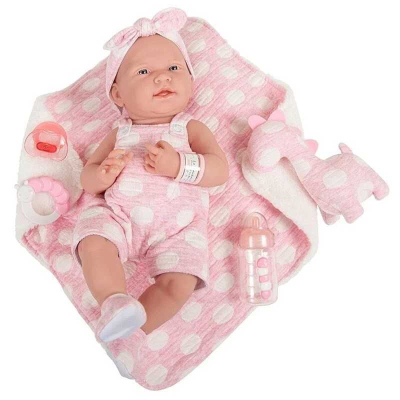 Isabel Gerçekçi Yenidoğan Oyuncak Kız Bebek 38 Cm