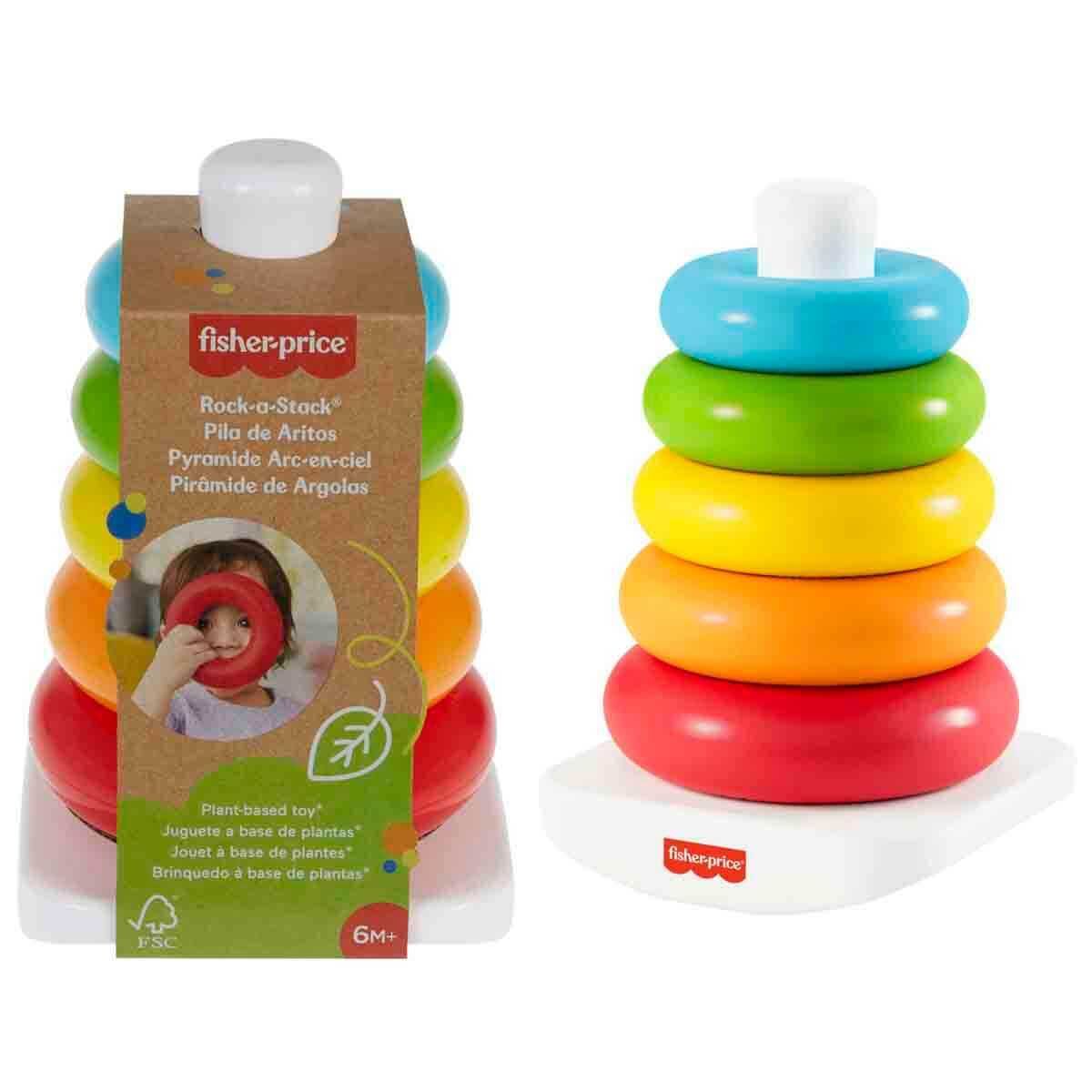 Mattel Fisher Price Doğa Dostu Renkli Halkalar GRF09