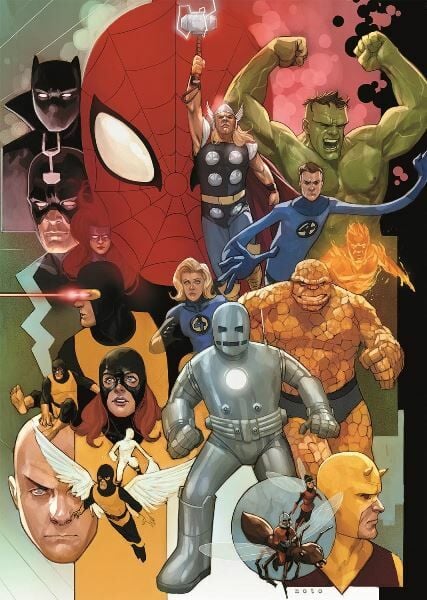Clementoni Puzzle 1000 Hqc Marvel 80 39612