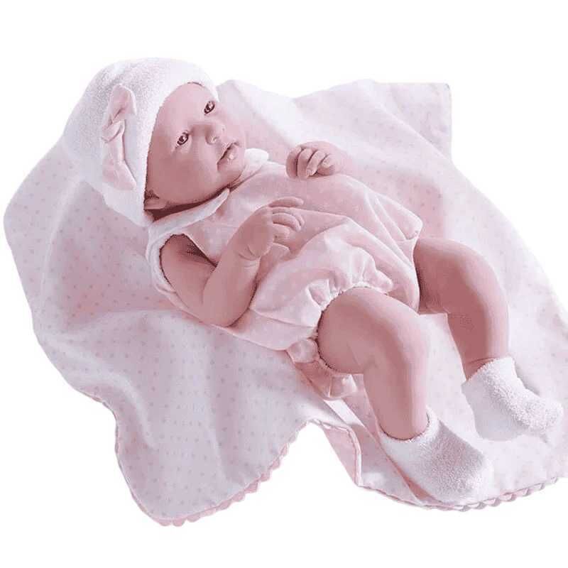 Isabel Gerçekçi Yenidoğan Oyuncak Kız Bebek 43 Cm