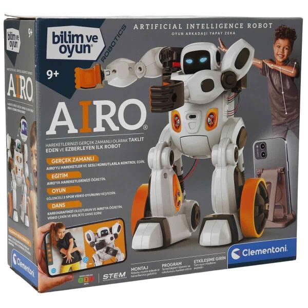 Clementoni Robotik Laboratuvarı Airo Robot 64090