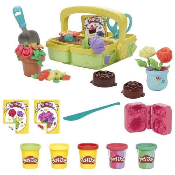 Hasbro Play-Doh Renkli Çiçekler Botanik G0492