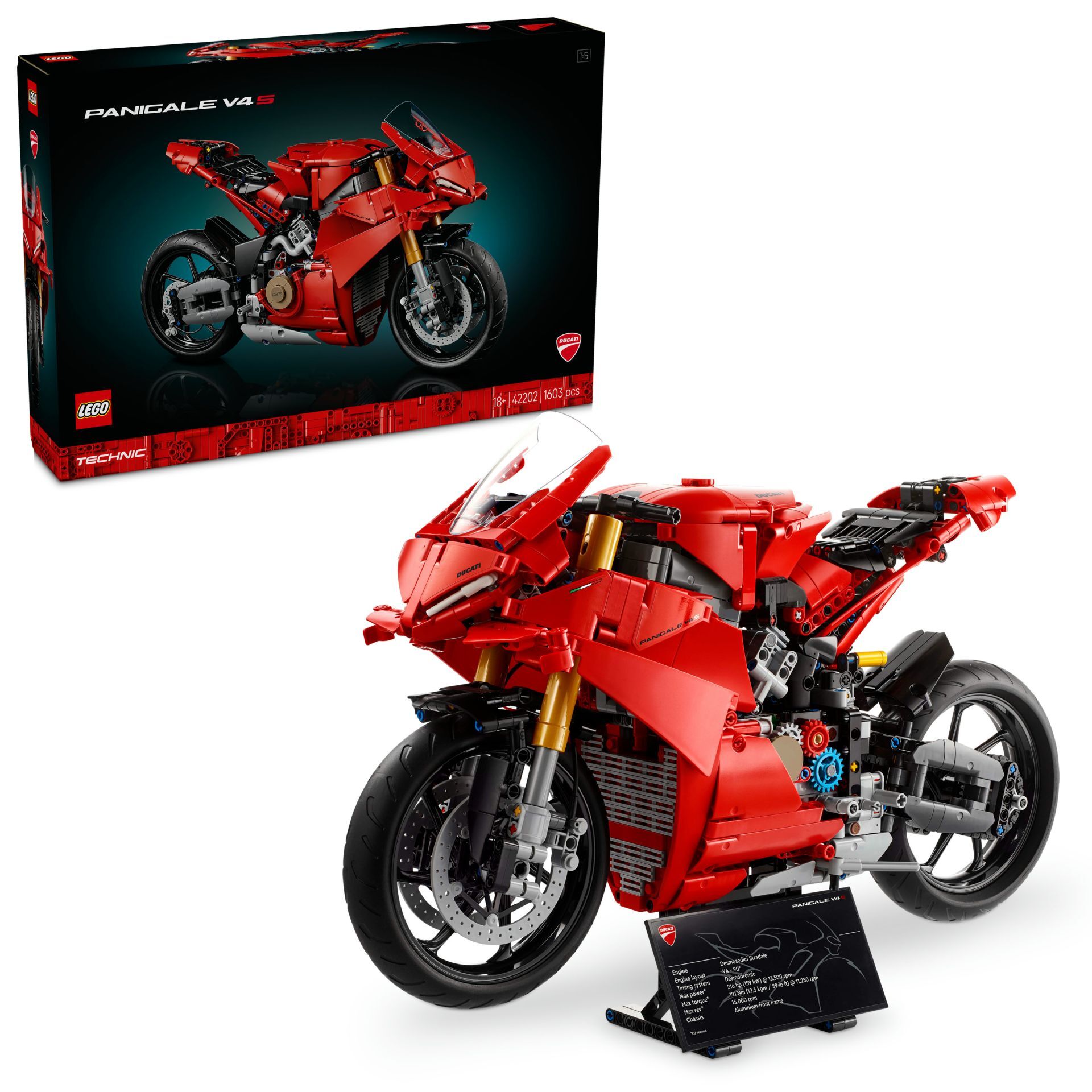 Lego Ducati Panigale V4 S 42202