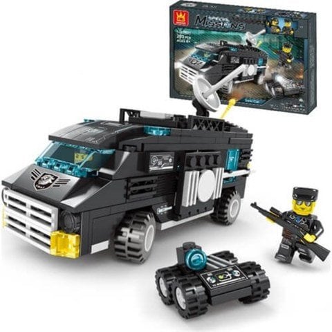 Galtoys 203 Parça Swat Araba