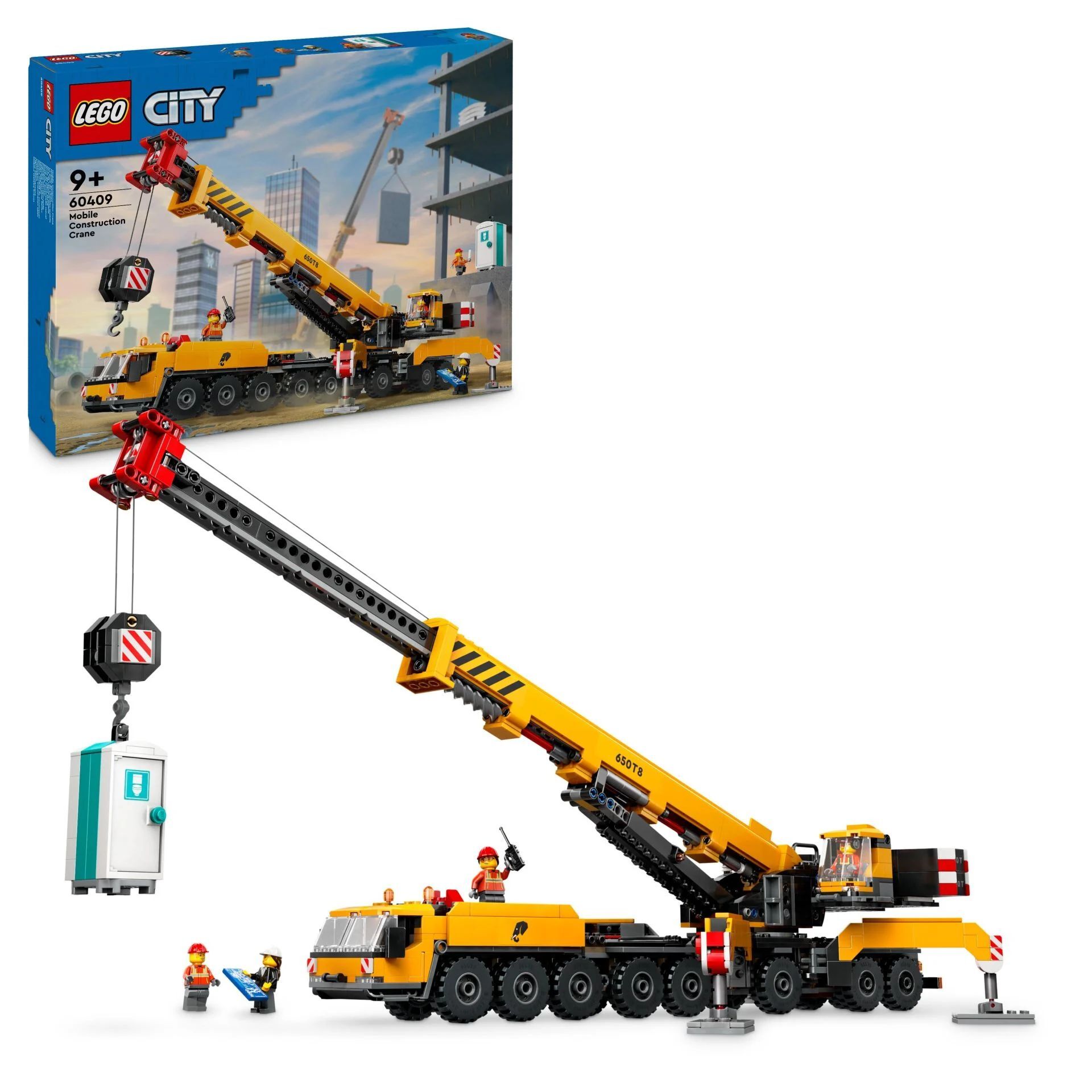 Lego City Sarı Mobil İnşaat Vinci 60409