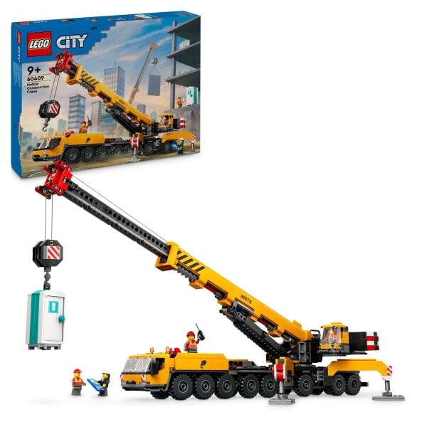 Lego City Sarı Mobil İnşaat Vinci 60409