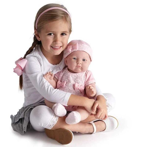 Isabel Oyuncak Bebek Kız 46 Cm Kurdeleli Takım