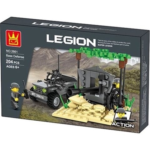 Galtoys 204 Parça Temel Savunma Üssü