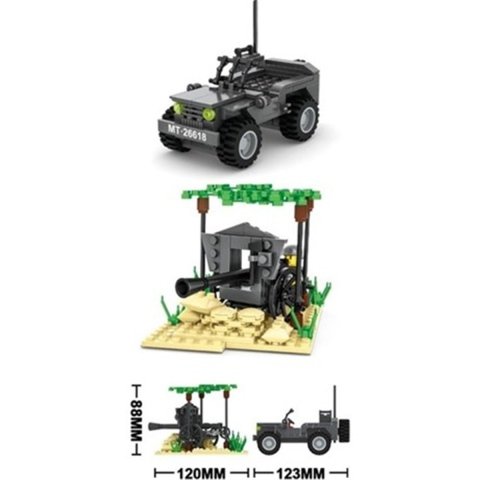 Galtoys 204 Parça Temel Savunma Üssü