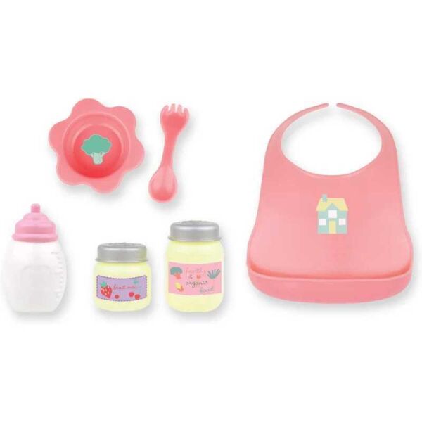 Isabel Oyuncak Bebekler İçin Mama Sandalyesi Seti