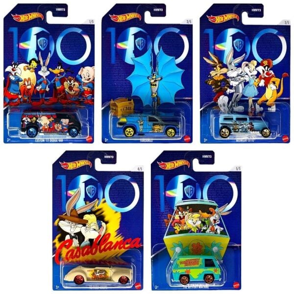 Mattel Hot Wheels Looney Tunes Temalı Arabalar HMV7