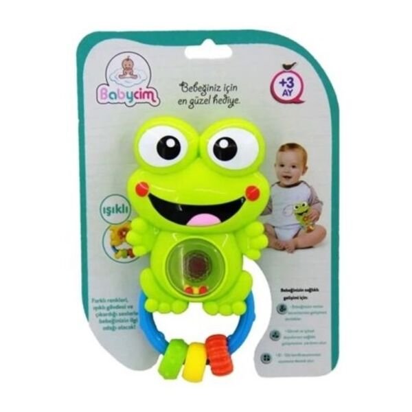 Birlik Sesli Pilli Kurbağa Çıngırak WD-3661D