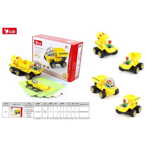 Galtoys 38 Parça Dubei İnşaat Araçları 5 İn 1