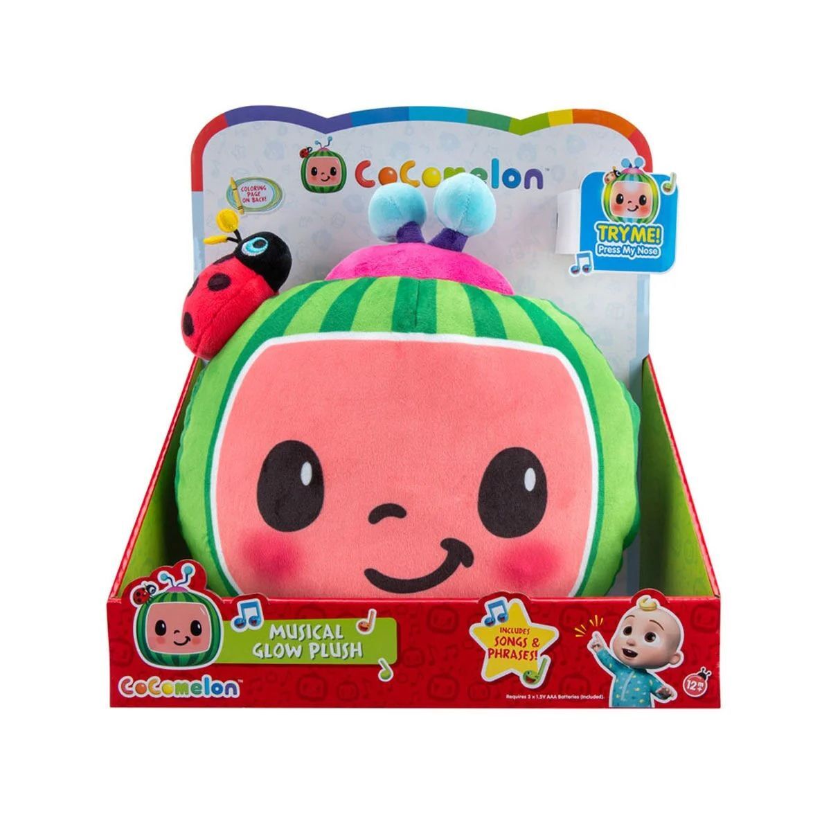 Giochi Cocomelon Parlayan Karpuz Peluş CCM45000