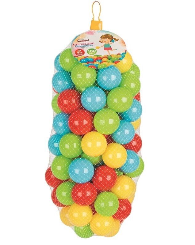Pilsan Oyun Havuz Topları Filede 6 Cm 100 Lü 06405