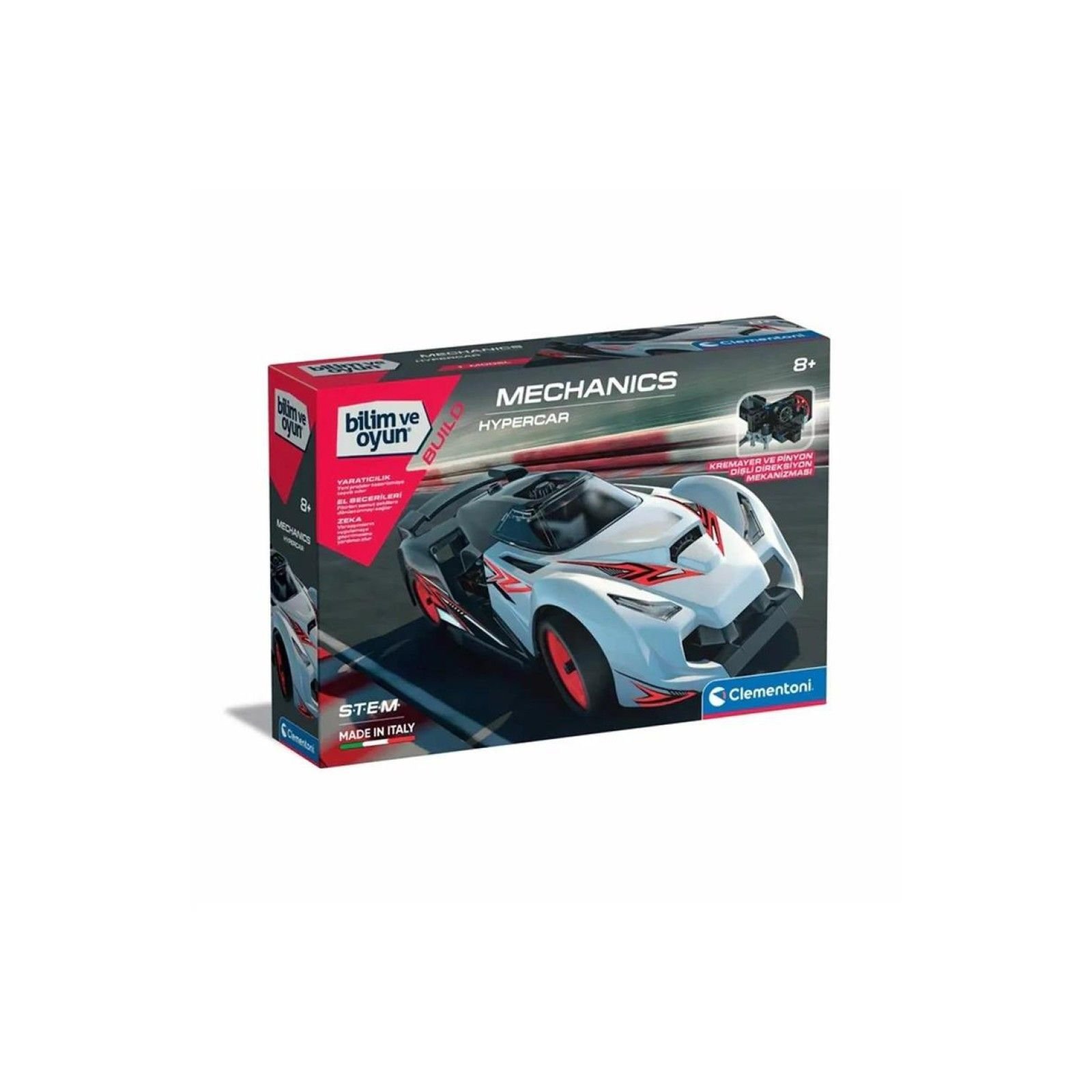 Clementoni Mekanik Laboratuvarı Yarış Arabaları 75057TR