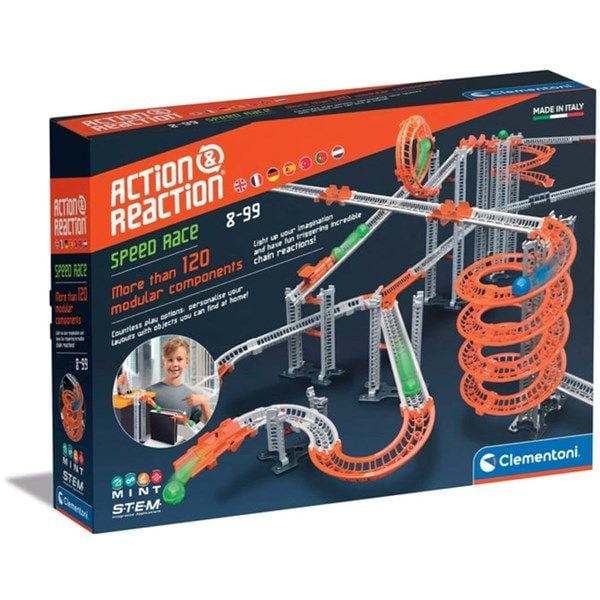 Clementoni Action & Reaction Speed Race 59303