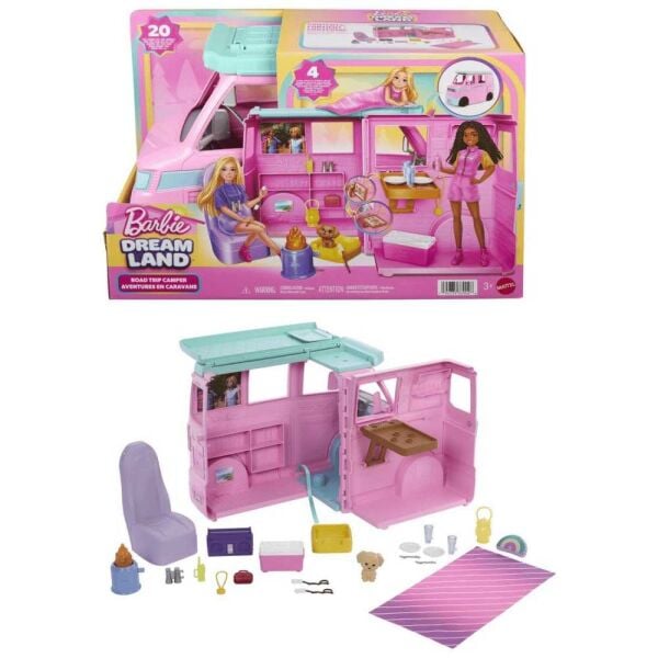 Mattel Barbie Yol Macerası Karavan JMK45