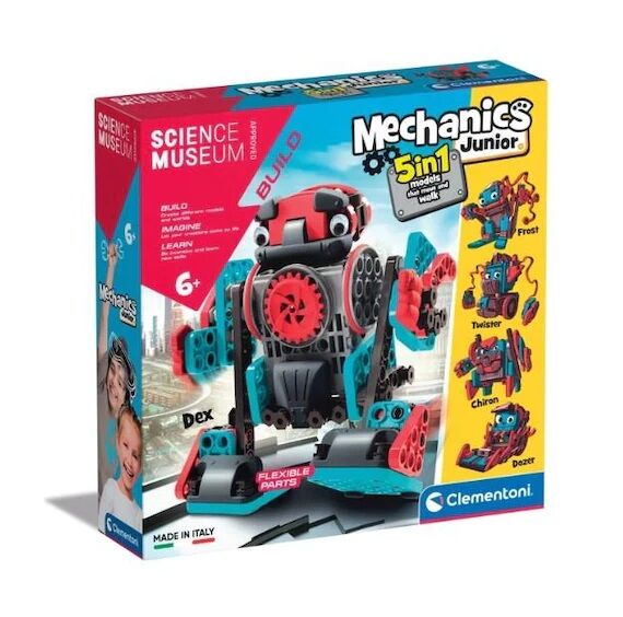 Clementoni Mekanik Juniore 5 in 1 Hareketli Robot