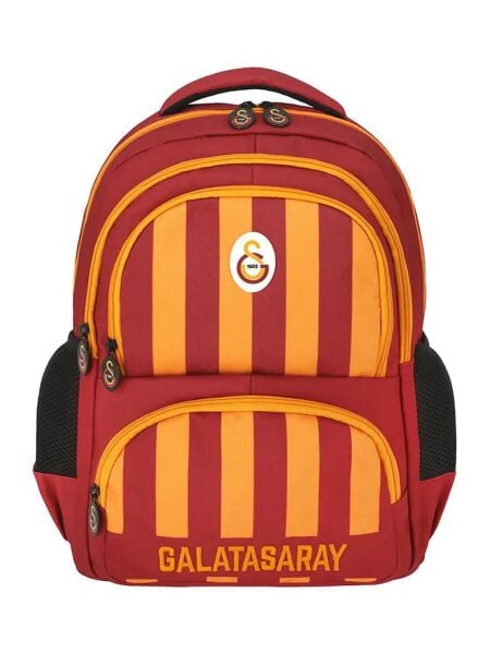 Me Galatasaray Sarı Kırmızı Çubuklu Okul Çantası 2