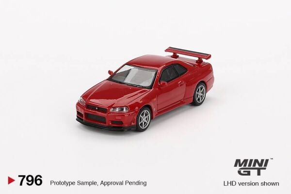 Mini GT 1/64 Nissan Skyline GT R R34 V Spec Active