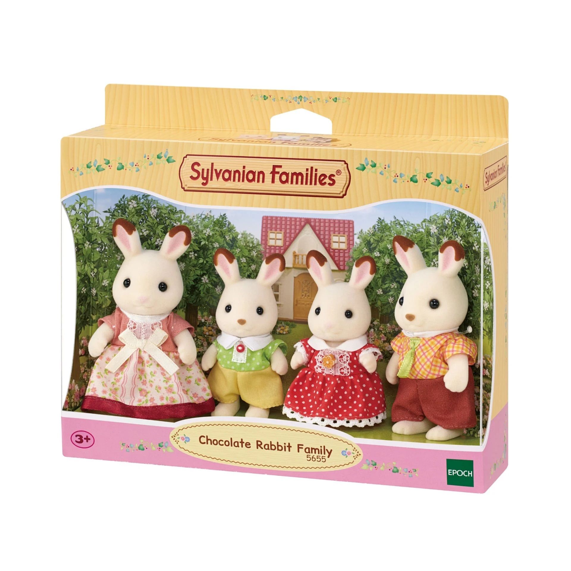 Adore Sylvanian Families Çikolata Kulaklı Tavşan Ailesi 5655