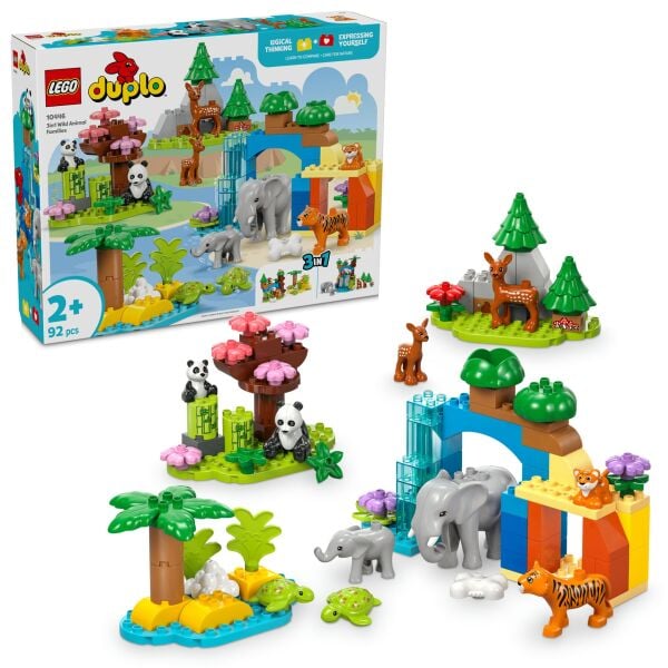 Lego 3ü 1 Arada Vahşi Hayvan Aileleri 10446