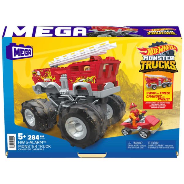 Mattel Hot Wheels 5 Alarm Monster Truck İtfaiye HHD19