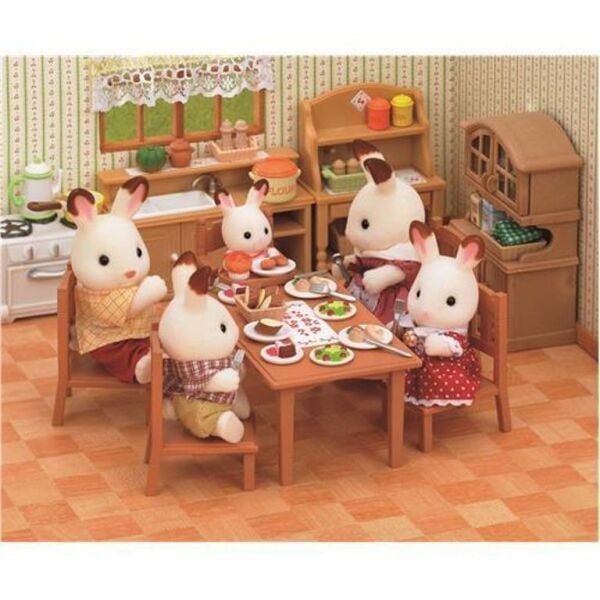 Adore Sylvanian Families Yemek Masası Seti 4506
