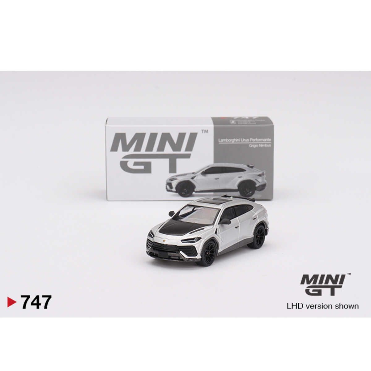 Mini GT 1/64 Lamborghini Urus Performante Grigio N