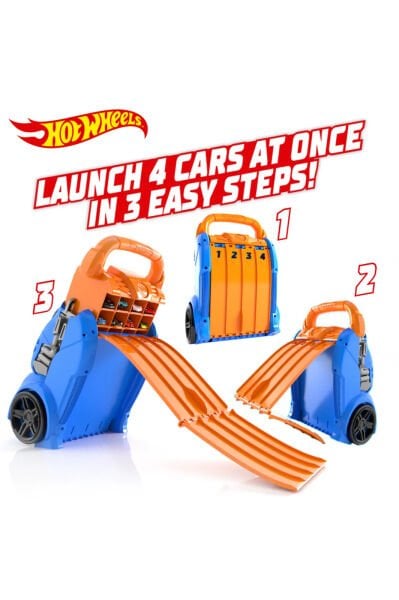 Hot Wheels Taşıma Çantası ve Yarış Parkuru HWCC14