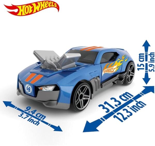 Hot Wheels 2'si 1 Arada Race 'N Haul Araba Saklama Kutusu HWCC15