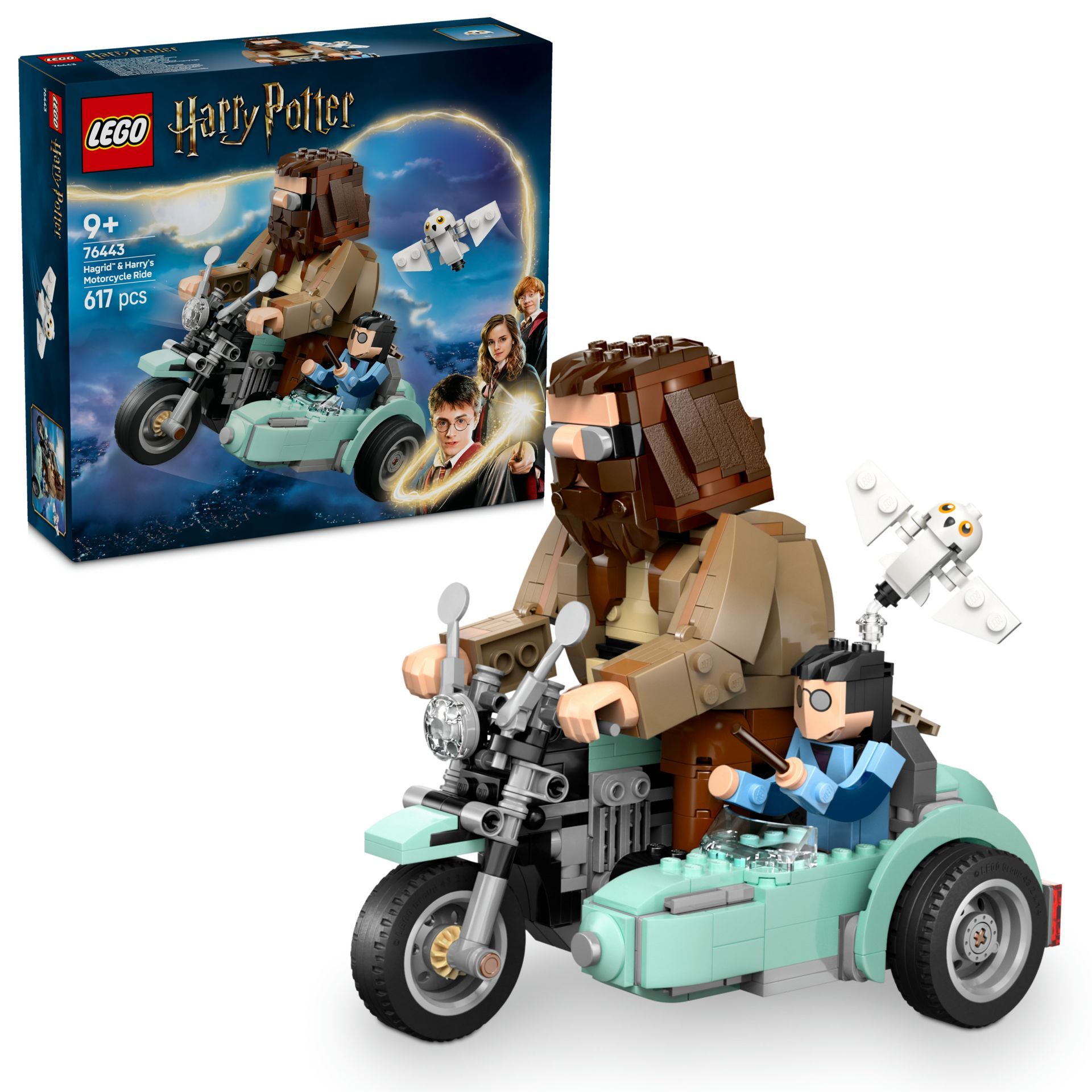 Lego Harry Potter Hagrid Harrys Motorcycle Ride