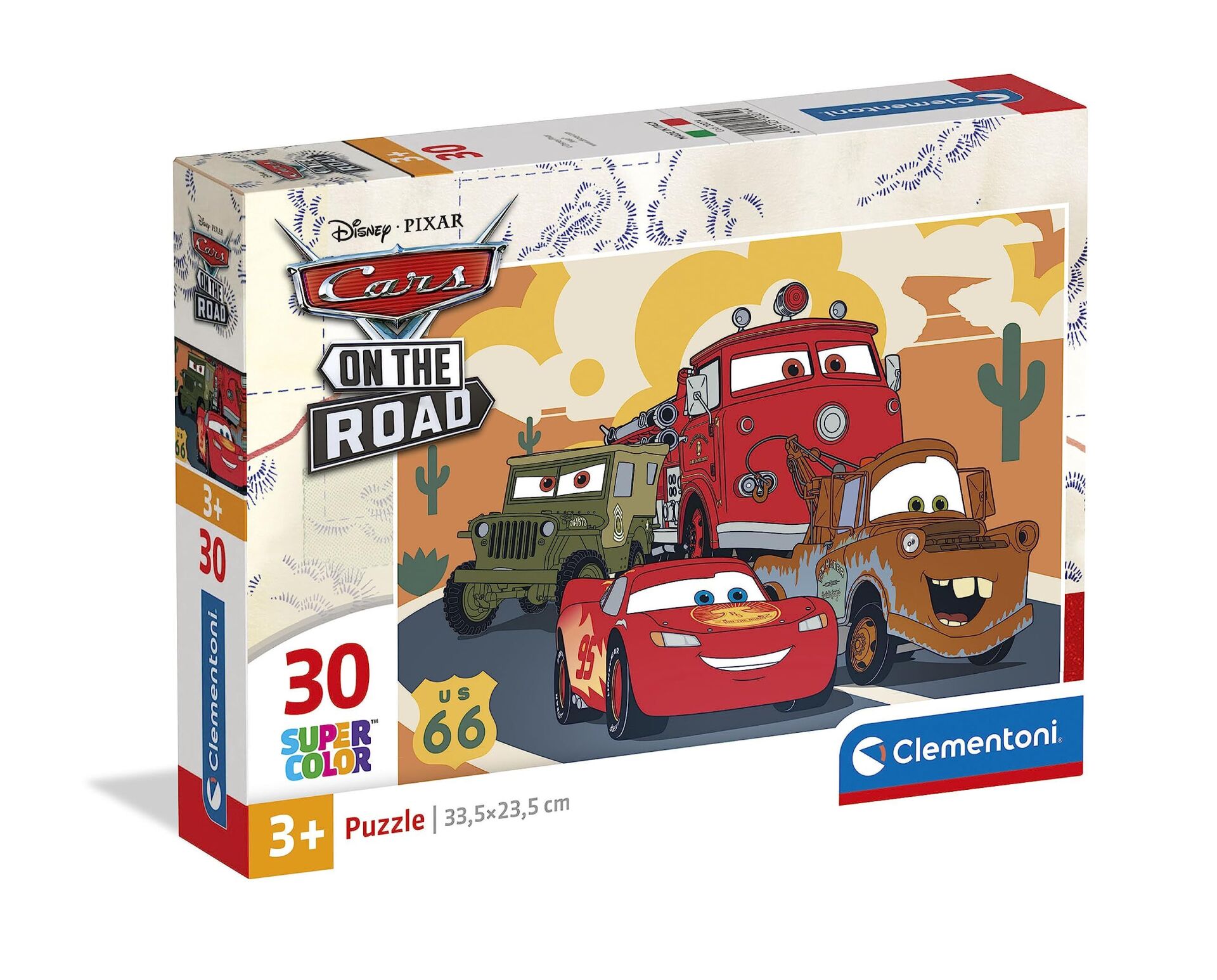 Clementoni 30 Pcs Cars On The Road 20274
