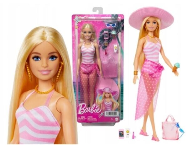 Mattel Barbie Plaj Günü Barbie  HPL73