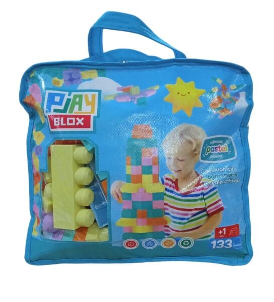 Toru Play Blox Pastel 133 Parça Çantalı 3004