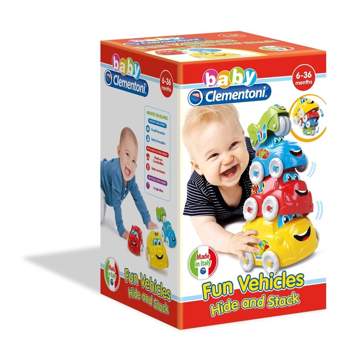 Clementoni Baby Renkli Araçlar 17111