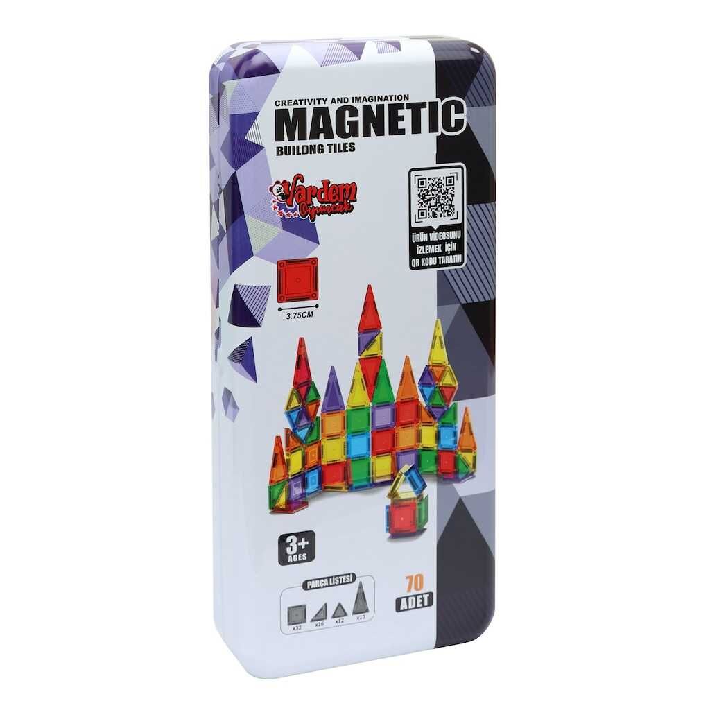 Vardem 70 Parca Menyetık Yapı Blokları 3,75 Cm