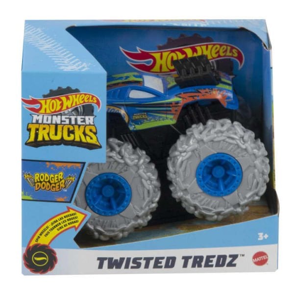 Mattel Hot Wheels Monster Trucks 1:43 Çek Bırak Arabalar GVK37