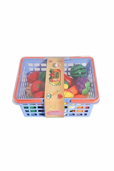 Birlik 42 Pcs Sepetli Kesilebilen Meyve Sebze 007